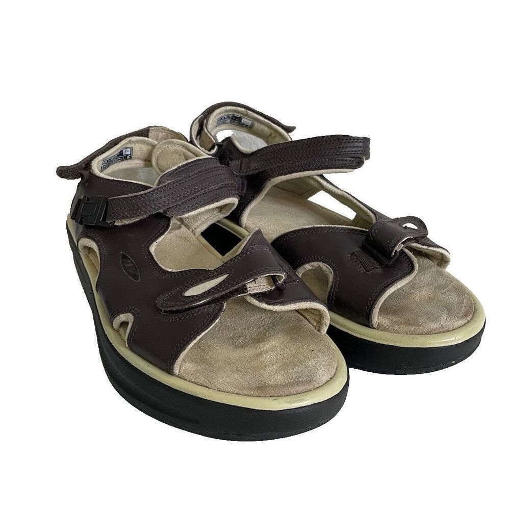 Authentic MBT 400110-01 Swiss Engineered Strap Rocker Sandals Men’s Size 11.5